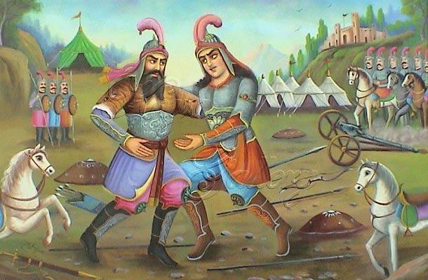 Rostam en Sohrab