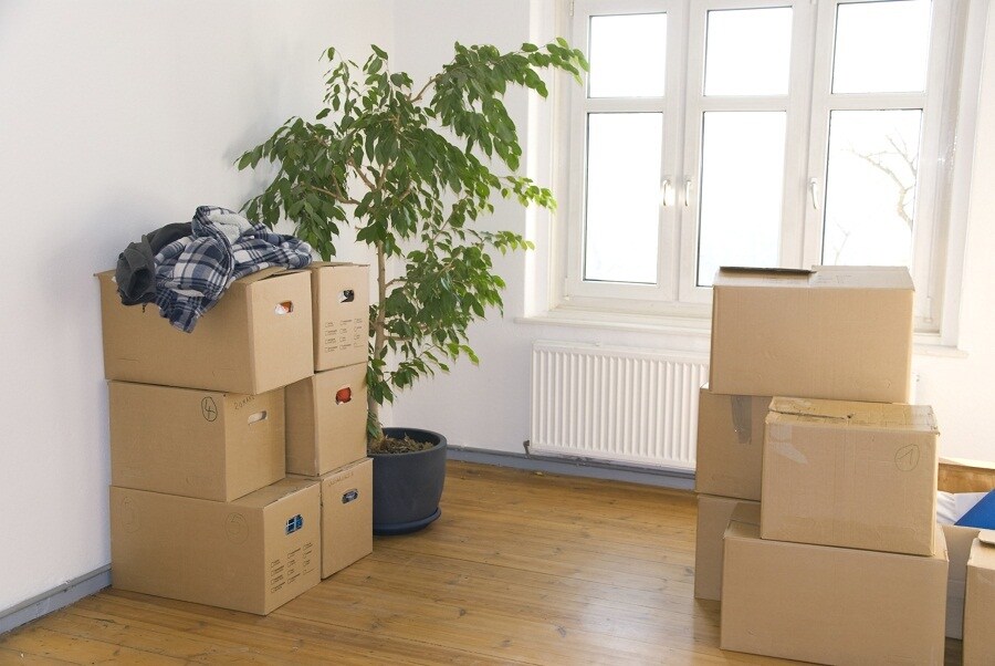 verhuizen zonder familie
